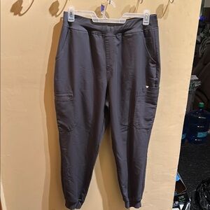 Figs PRIDE charcoal zamola- joggerscrubs pants xl (missing drawstring)